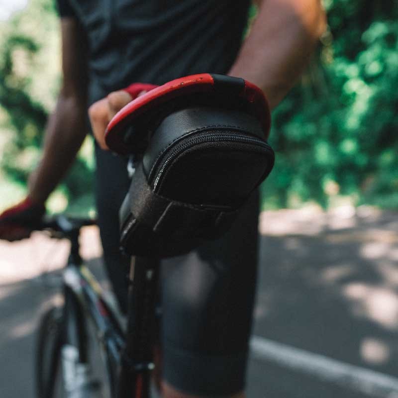 Estojo de couro para bicicleta Nordweg x Kirschner Saddle Bag