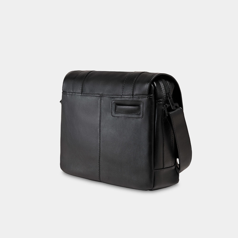 Bolsa masculina de couro para notebook NW066B