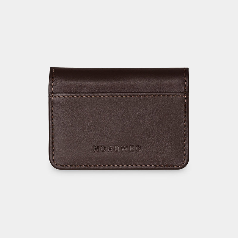 Carteira masculina de couro Kompakt NW041A