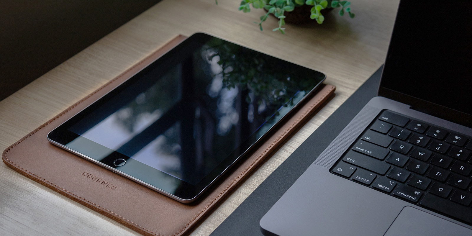 Sleeve de couro para Ipad NWA12
